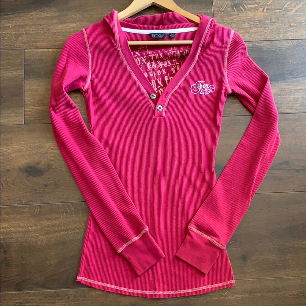 Fox Racing Hooded Thermal; Size M